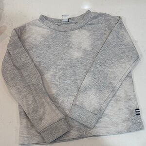Splendid Light Gray Kids Long Sleeve Tee
